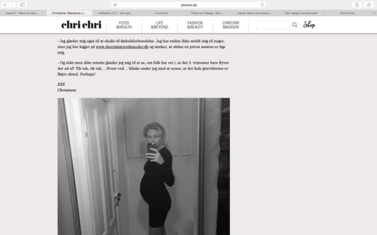 Juhuuuu ChriChri har fundet mig