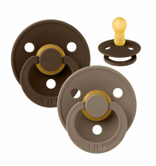 Sutter (2-pak) i Mocha/Dark Oak - BIBS